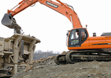 Lánctalpas kotrók Doosan DX 340 N LC