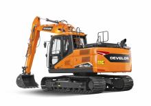 Lánctalpas kotrók Develon DX140LC-7