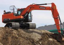 Lánctalpas kotrók Doosan DX160LC-5-HT