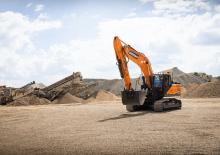 Lánctalpas kotrók Doosan DX255LC-7