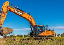 Elektromos lánctalpas kotrók Doosan DX300LC Electric