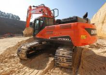 Elektromos lánctalpas kotrók Doosan DX300NLC-5
