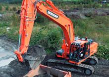 Lánctalpas kotrók Doosan DX340LC-3