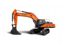 Lánctalpas kotrók Develon DX420LC-7K 