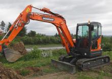 Lánctalpas kotrók Doosan DX62R-3
