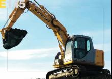 Lánctalpas kotrók New Holland E 145 MSR