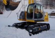 Lánctalpas kotrók New Holland E 145