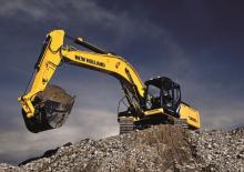 Lánctalpas kotrók New Holland E 305 B EL