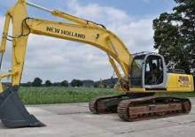 Lánctalpas kotrók New Holland E 385 LC