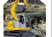 Lánctalpas kotrók New Holland E 70 SR