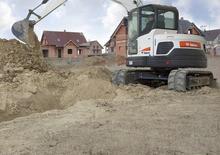 Lánctalpas kotrók Bobcat E 80