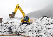 Lánctalpas kotrók New Holland E260C SR