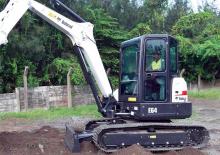 Lánctalpas kotrók Bobcat E64