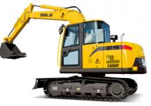 Lánctalpas kotrók SDLG E690F