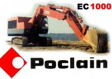 Lánctalpas kotrók Case Poclain EC 1000