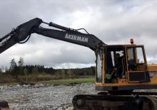 Lánctalpas kotrók Akerman-Volvo EC 130 C