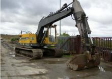 Lánctalpas kotrók Akerman-Volvo EC 150