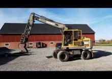 Lánctalpas kotrók Akerman-Volvo EC 150 C
