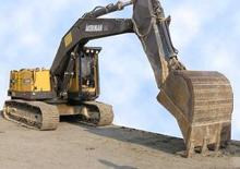 Lánctalpas kotrók Akerman-Volvo EC 300