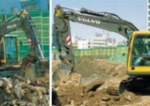 Lánctalpas kotrók Volvo EC140LC