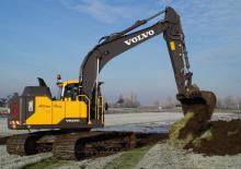 Lánctalpas kotrók Volvo EC180EL