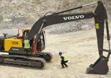 Lánctalpas kotrók Volvo EC200