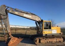 Lánctalpas kotrók Akerman-Volvo EC230