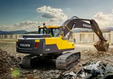 Lánctalpas kotrók Volvo EC240CLD