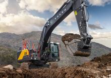 Lánctalpas kotrók Volvo EC260F LR