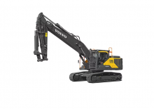 Lánctalpas kotrók Volvo EC300E Straight Boom NL