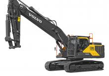 Lánctalpas kotrók Volvo EC300EN Straight boom