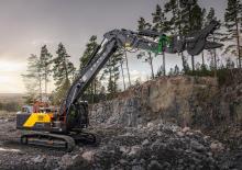 Lánctalpas kotrók Volvo EC400 Straight Boom L
