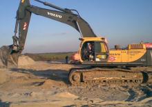 Lánctalpas kotrók Volvo EC450