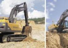Lánctalpas kotrók Volvo EC460LC