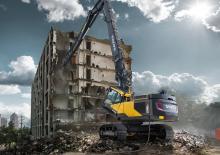 Lánctalpas kotrók Volvo EC480E HR
