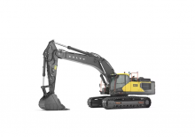 Lánctalpas kotrók Volvo EC500 Hybrid