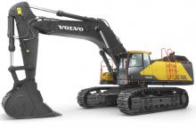 Lánctalpas kotrók Volvo EC750E