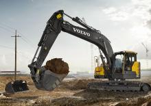 Lánctalpas kotrók Volvo ECR145EL