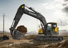 Lánctalpas kotrók Volvo ECR235EL