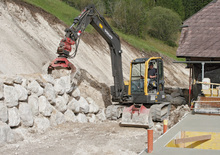Lánctalpas kotrók Volvo ECR88