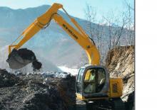 Lánctalpas kotrók New Holland EX 135 M