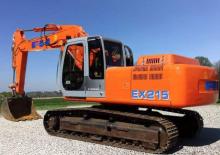 Lánctalpas kotrók Fiat-Hitachi EX 215