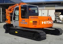 Lánctalpas kotrók Hitachi EX 75 US