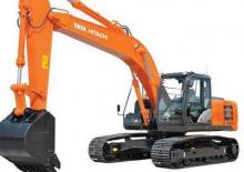 Lánctalpas kotrók Hitachi EX210