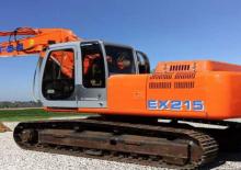 Lánctalpas kotrók Hitachi EX215