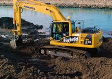 Lánctalpas kotrók Komatsu HB215LC-1