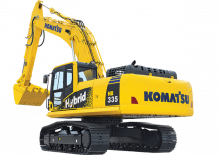 Lánctalpas kotrók Komatsu HB335LC-1