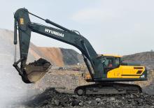Lánctalpas kotrók Hyundai HX 360L