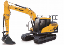 Lánctalpas kotrók Hyundai HX140HWC