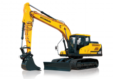 Lánctalpas kotrók Hyundai HX160LD